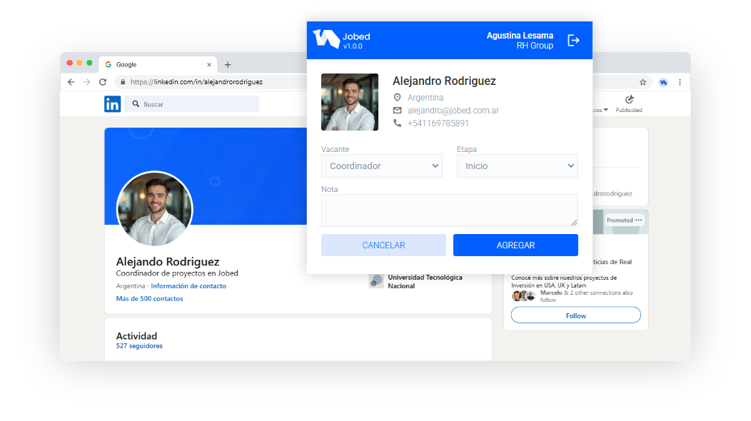 Olvidate del copy-paste eterno desde LinkedIn